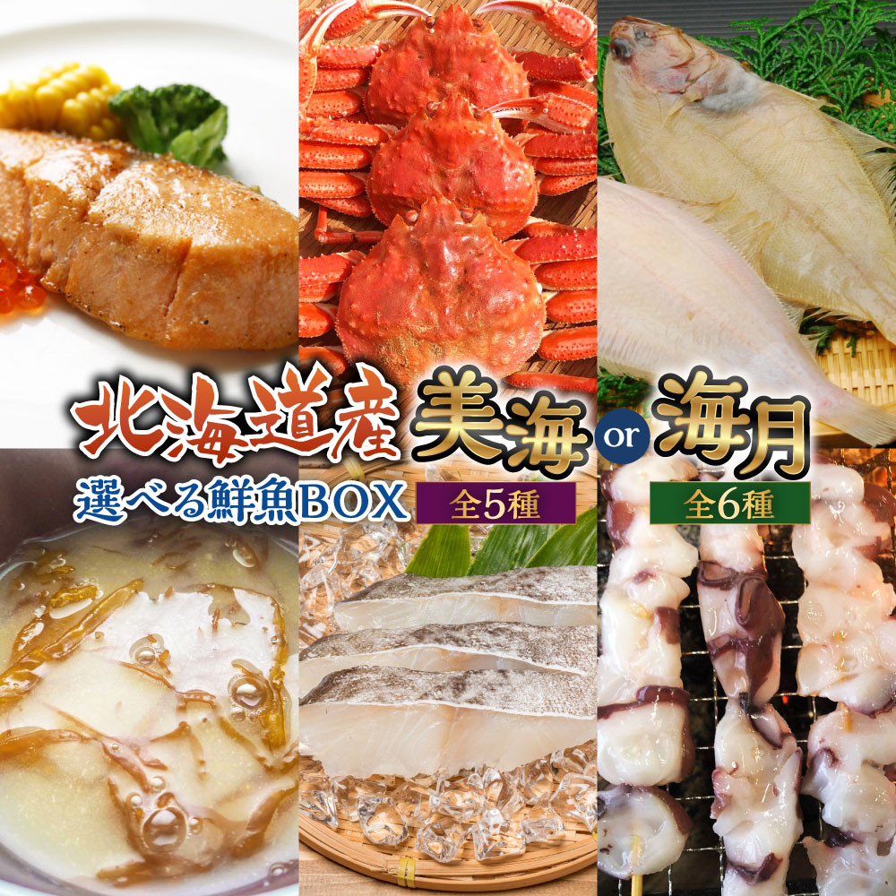 【ふるさと納税】カネオ成栄丸のおまかせお魚BOX【美海(5種）】または【海月(6種）」 | 蟹 魚介類 水産 食品 人気 おすすめ 送料無料