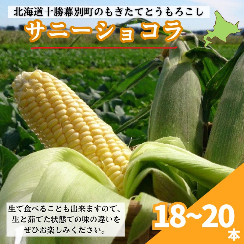 【ふるさと納税】［先行予約/2025年］もぎたてとうもろこし黄18～20本 [北海道ホープランド農場]【 とうきび トウモロコシ とうもろこし 野菜 夏野菜 フルーツ 北海道 十勝 幕別 】 　お届け：2025年9月上旬～2025年9月下旬