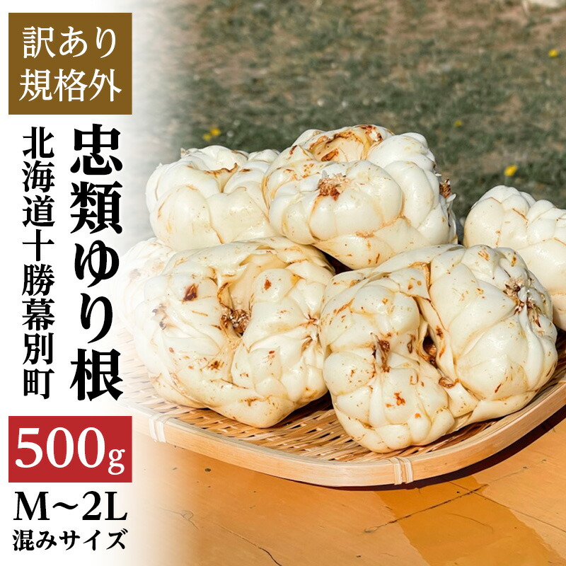 月光】北海道十勝産規格外ゆり根4キロ 【公式通販】