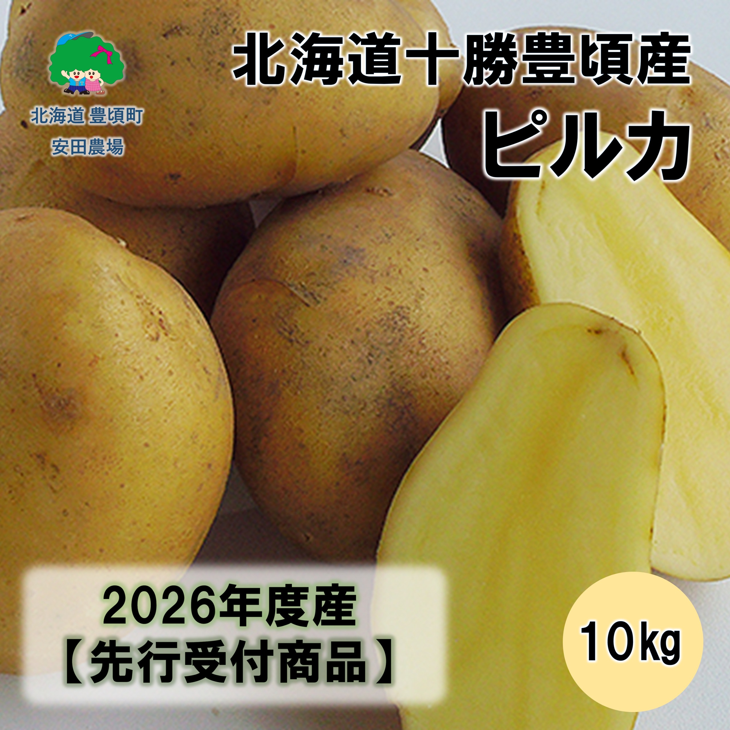 【ふるさと納税】北海道十勝豊頃産ピルカ10kg 【2026年秋出荷】（先行受付）［安田農場］\