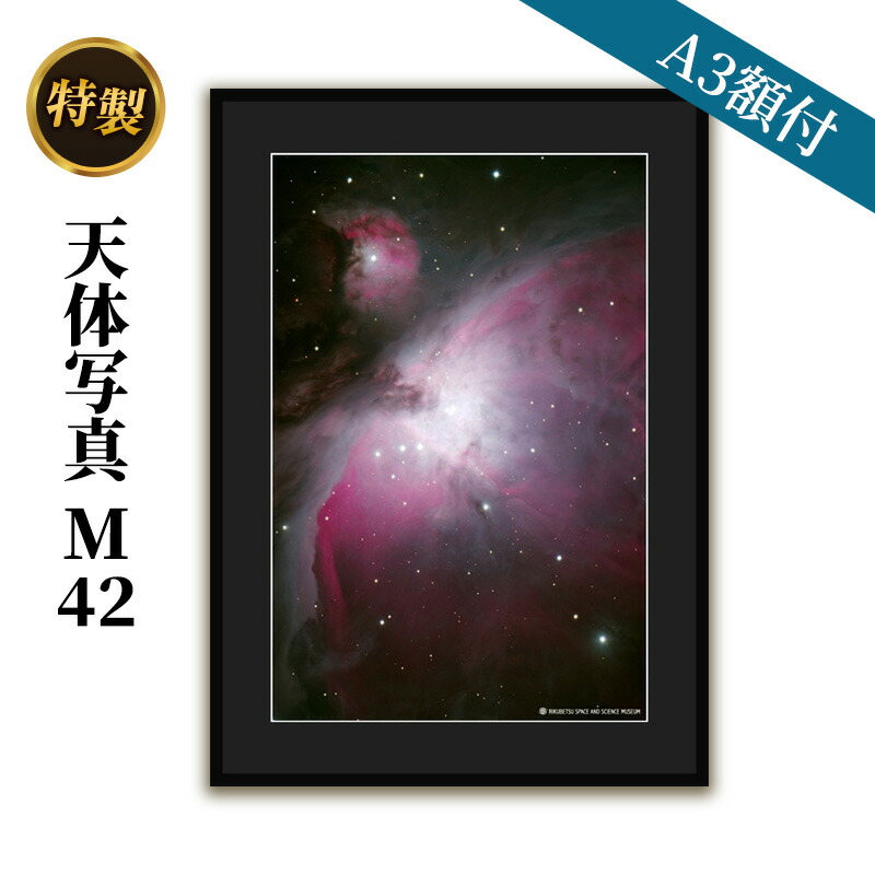 【ふるさと納税】特製 天体写真(A3額付)M42 インテリア 雑貨 日用品
