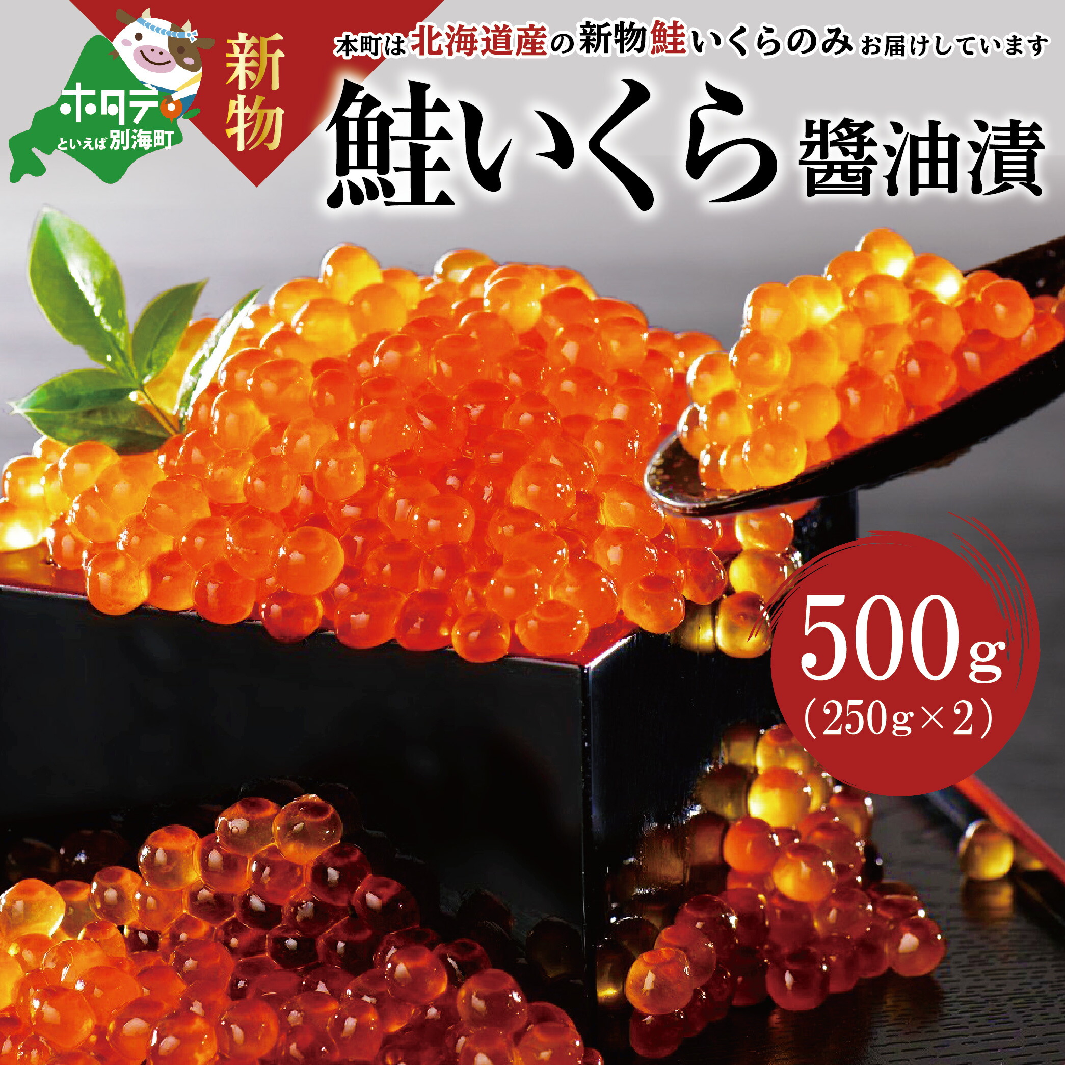 市場 ふるさと納税 いくら 醤油漬け 250g×2パック 500g