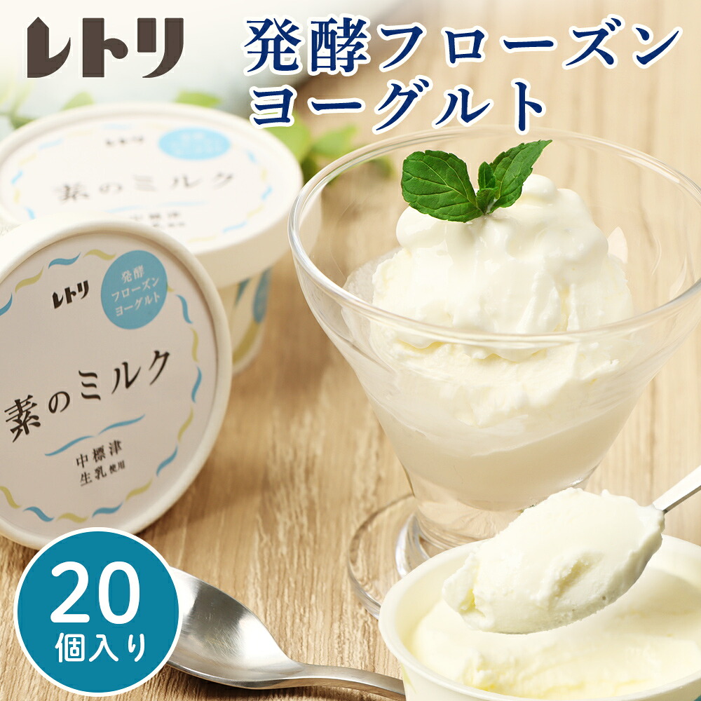 【ふるさと納税】【無添加】フローズンヨーグルト20個 80ml 20個 セット フローズンヨーグルト アイス 無添加 ヨーグルト カップヨーグルト スイーツ おやつ 食後 お取り寄せ ふるさと納税 北海道 中標津町 中標津【1114303】｜北海道中標津町