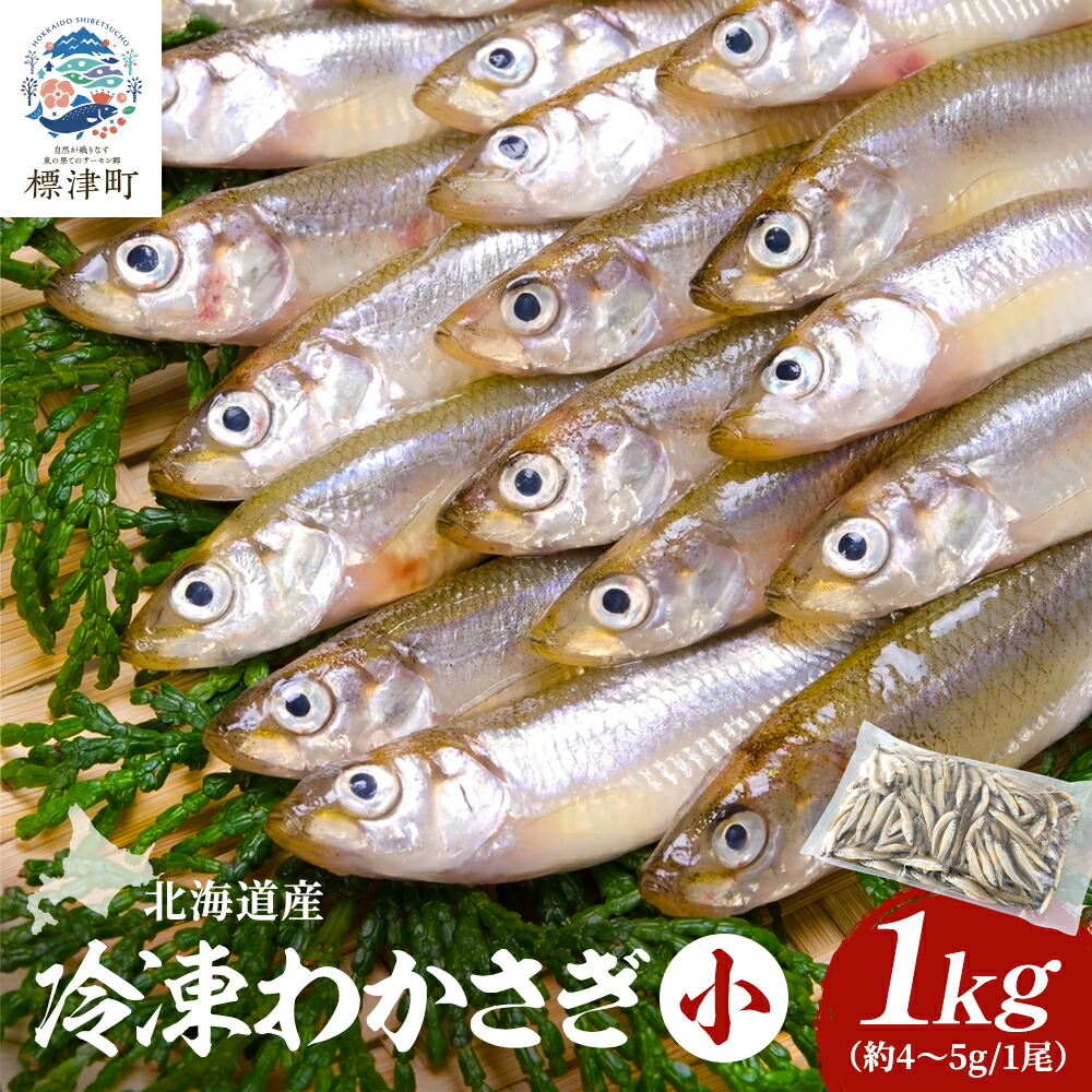 【楽天市場】【ふるさと納税】 北海道産 冷凍 わかさぎ ( 小 ) 1kg 国産 天然 ワカサギ バラ凍結 袋 便利 おすすめ 天ぷら 佃煮 マリネ 唐揚げ フライ 白身フライ おいしい 新鮮 小サイズ サイズ 小さめ【配送不可地域：離島】：北海道標津町