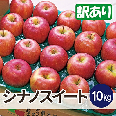 【ふるさと納税】【26年4月より順次発送】平均糖度13度以上! シナノスイート 約10kg 訳あり クール便【配送不可地域：離島・沖縄県】【1611739】 13,870円