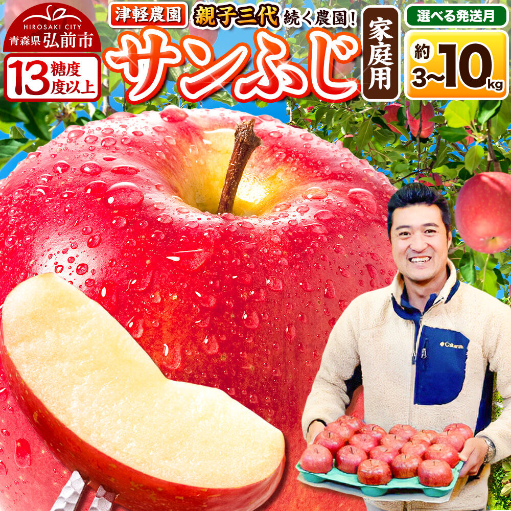 楽天市場】【ふるさと納税】りんご【選べる 26年12月〜27年3月 発送