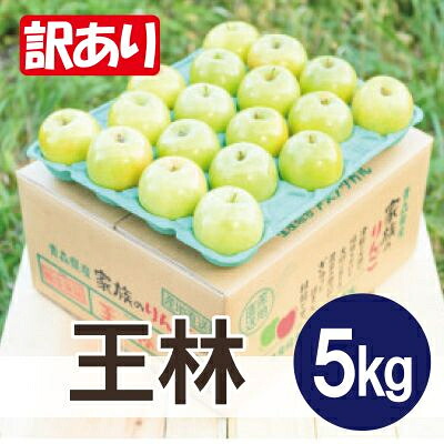 【ふるさと納税】平均糖度13度以上! 王林 約5kg 訳あり クール便【配送不可地域：離島・沖縄県】【1611829】