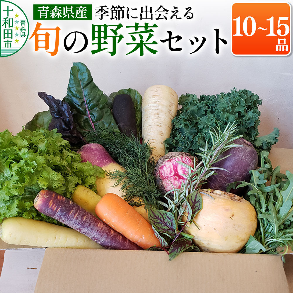 【ふるさと納税】【青森県産】季節に出会える「旬」の野菜セット10～15品 新鮮野菜の詰め合わせ 今が旬 [今が旬 季節野菜]｜青森県十和田市