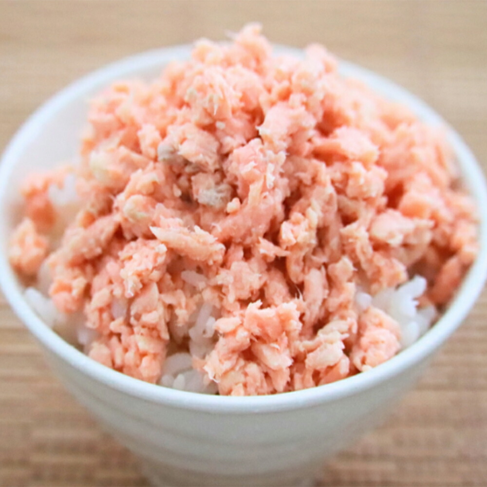 【ふるさと納税】渓流サーモン　フレーク　100g×4パック入り【配送不可地域：離島】