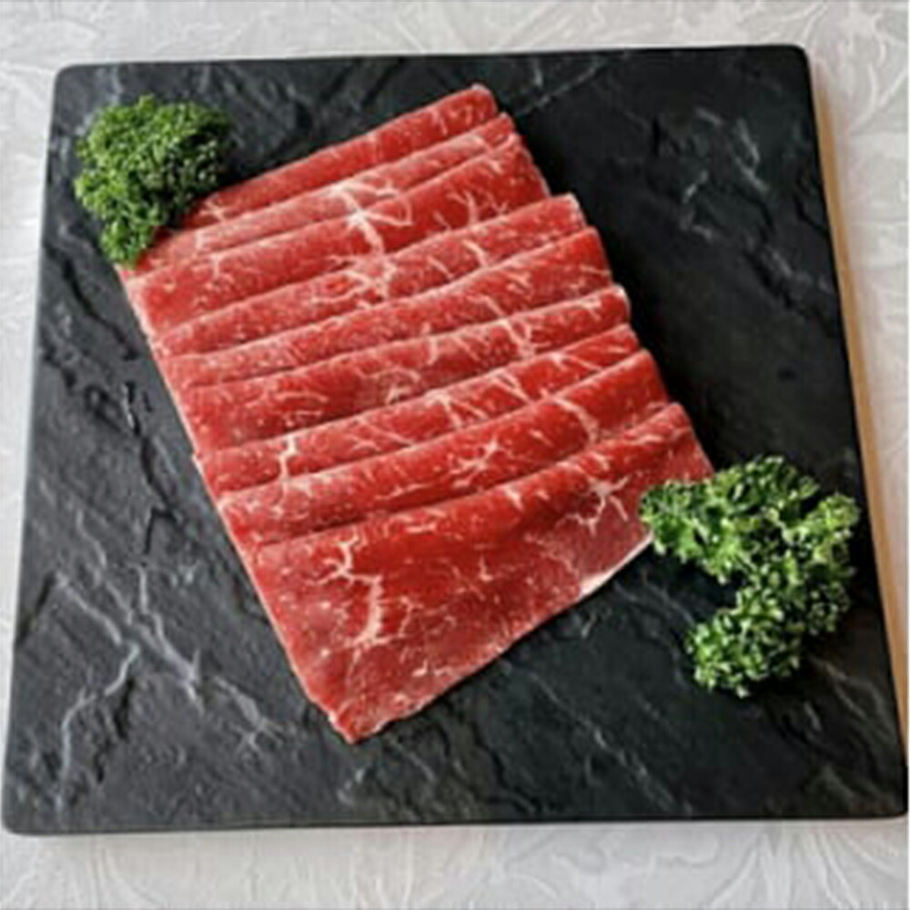 【ふるさと納税】下北牛　ランプ　すき焼き　約300g(約100g&times;3)　むつ市【配送不可地域：沖縄・離島】｜青森県むつ市