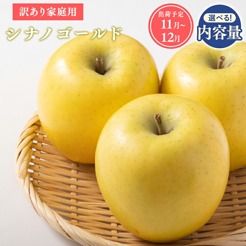 【ふるさと納税】≪令和8年産先行受付≫青森県産 家庭用 シナノゴールド 約2kg 約3kg 約5kg【青森県 平川市 山内ファーム】家庭用 平川市産 青森りんご りんご リンゴ 林檎 シナノ ゴールド お取り寄せ 先行予約 果物 くだもの フルーツ レビューキャンペーン
