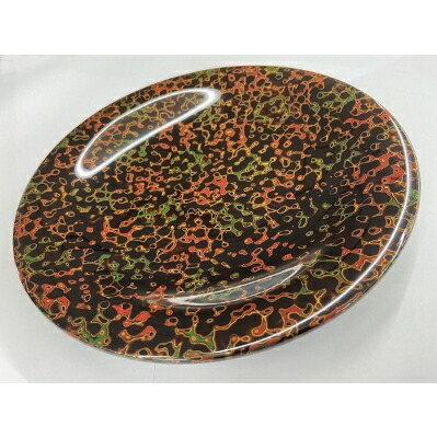 楽天市場】【ふるさと納税】 津軽塗 蓋付菓子器 りんご 唐塗 茜 伝統