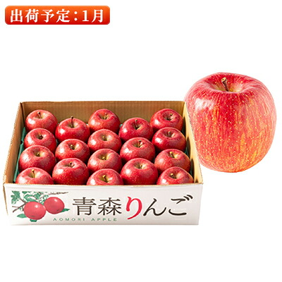 【ふるさと納税】1月 特A 濃厚サンふじ約5kg　糖度13度以上【青森りんご・マルコウアップル】 果物類 果物 フルーツ 　お届け：2027年1月5日～2027年1月31日｜青森県板柳町