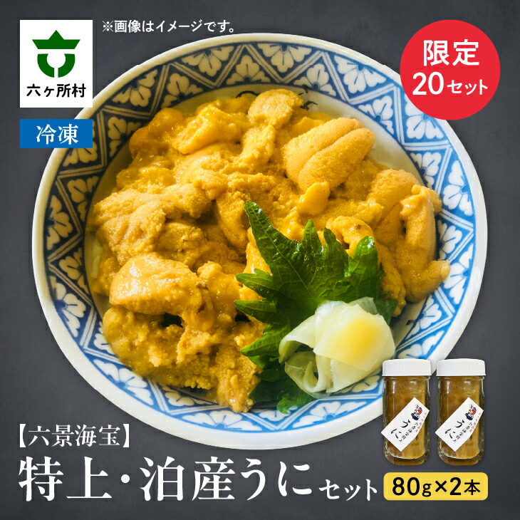 《先行予約 2025年7月上旬～順次出荷》【ふるさと納税】六景海宝 特上 泊産うに セット ウニ 雲丹 海栗 塩ウニ  旬 新鮮 グルメ お取り寄せ ギフト お中元 お歳暮 ふるさと 返礼品 六ヶ所村 青森 送料無料 【ろっかしょ村おこし 和の工房】