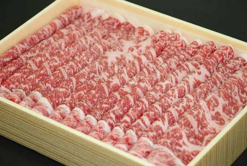 【ふるさと納税】東通牛すき焼きセットB＜肩ローススライス（500ｇ×1箱）＞