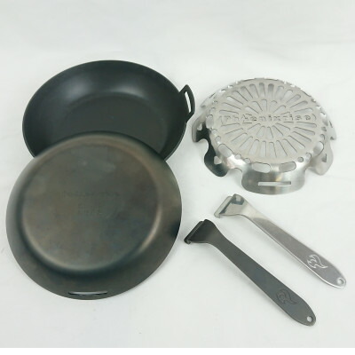 【ふるさと納税】[HSN01 COM04]フェニックスライズのフライパン「コメット全鉄」七輪「ひとり酒」【配送不可地域：離島・沖縄県】【1380004】