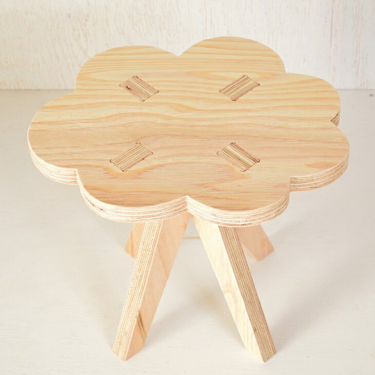 【ふるさと納税】木製イス《くも》OTOMO STOOL mini ちびっ子 腰掛け