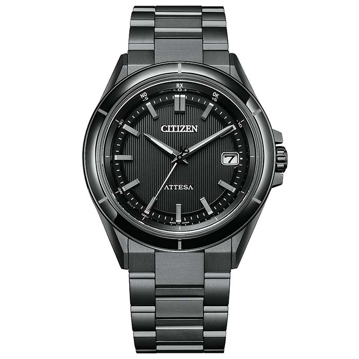 【ふるさと納税】 シチズン腕時計 アテッサ CB3035-72E メンズ ブラック シルバー ビジネス 誕生日 記念日 お祝い 新成人 社会人 入学 入社 卒業 祝い ギフト 贈りもの プレゼント 電池交換 不要 松村時計店