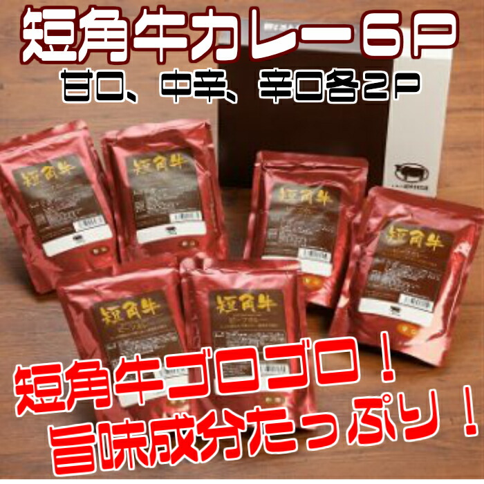 短角牛カレー6点セット 驚きの価格が実現！