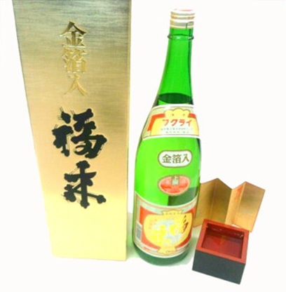 【ふるさと納税】福来 上撰金箔入り 1.8L｜岩手県久慈市