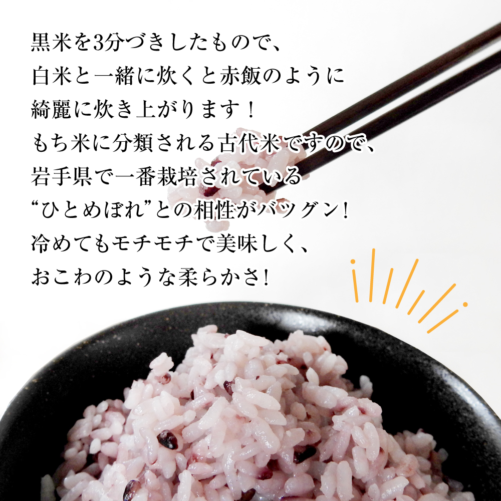 令和2年 千葉県産 黒米 古代米 もち米 300g ⑧ | clinicaversalles.com.pe