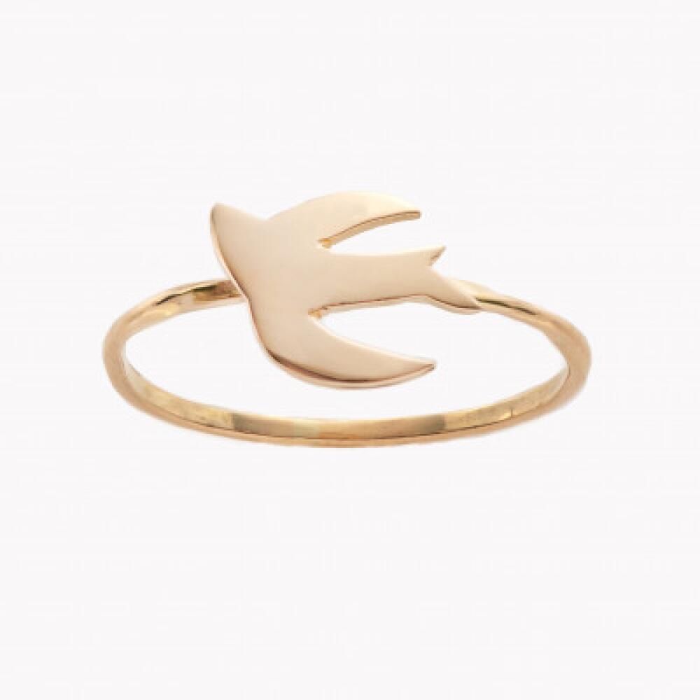 【ふるさと納税】K18 スワロウズギフト リング 選べる4種 sese urban mining jewelry ふるさと納税 指輪 ジュエリー レディース アクセサリー 金 ゴールド サファイア つやあり つや消し 鏡面 梨地 マット