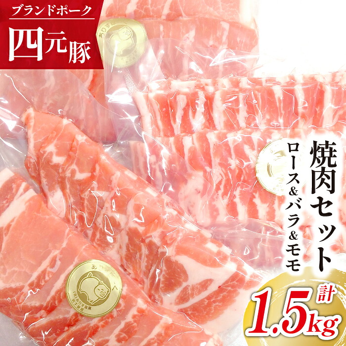 【ふるさと納税】 豚肉 四元豚 おすすめ ありすぽーく 焼肉 セット ロース 500g バラ 500g モモ 500g 送料無料 肉 精肉 国産 ポーク バラ肉 豚バラ 豚ロース もも肉 生姜焼き 炒め物 焼き肉 味噌豚 子供に人気 ブランド豚 お取り寄せ 冷凍発送 自宅用 家庭用 岩手県 滝沢市