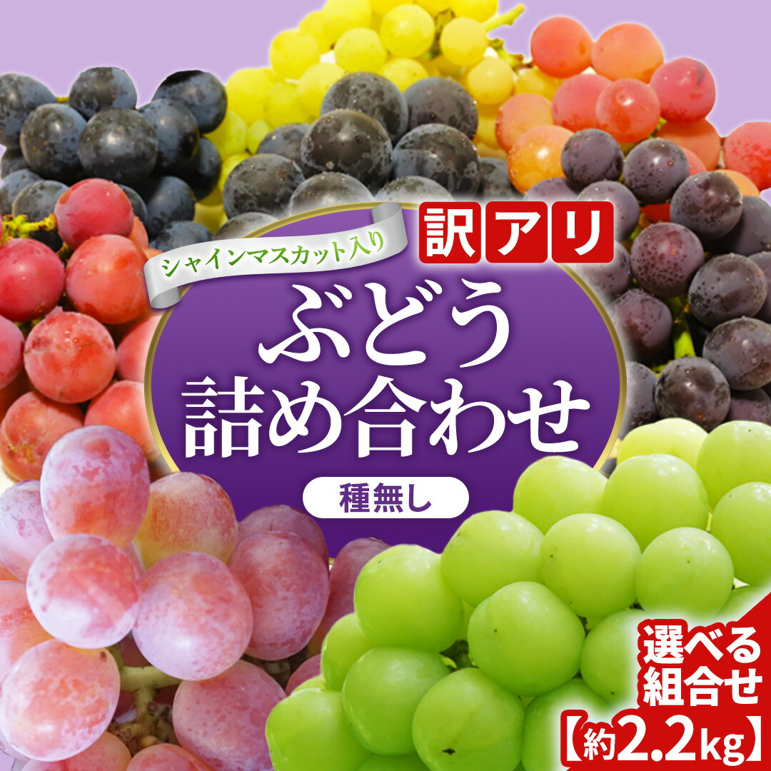 【ふるさと納税】＼訳あり ご家庭用／ 2026年産 ぶどう 食べ比べ 「シャインマスカットと旬の大粒ぶどうの詰合せ」3~5房 種なし品種 選べる 種類 内容量【農家さんおまかせ・直送】 先行予約 (DM004/006)｜岩手県紫波町 14,040円
