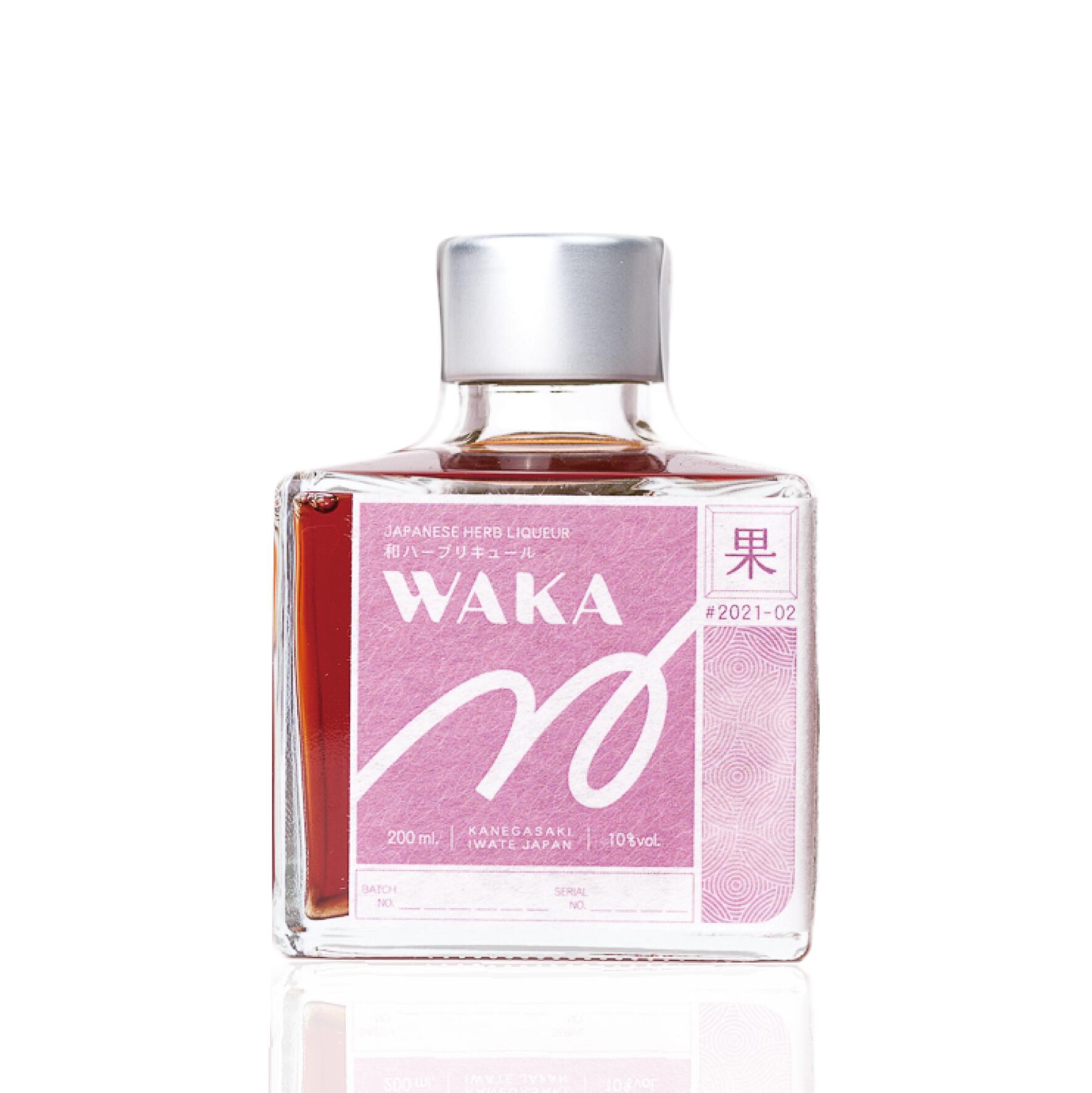 【ふるさと納税】 和ハーブリキュール 和花 果 200ml × 1本 リンゴ 紫蘇 ウイキョウ 生姜 ラズベリー シナモン ほうじ茶 香草 ハーブ リキュール 酒 お酒 食前酒 食後酒 ギフト プレゼント 季節 四季 岩手県 金ケ崎町