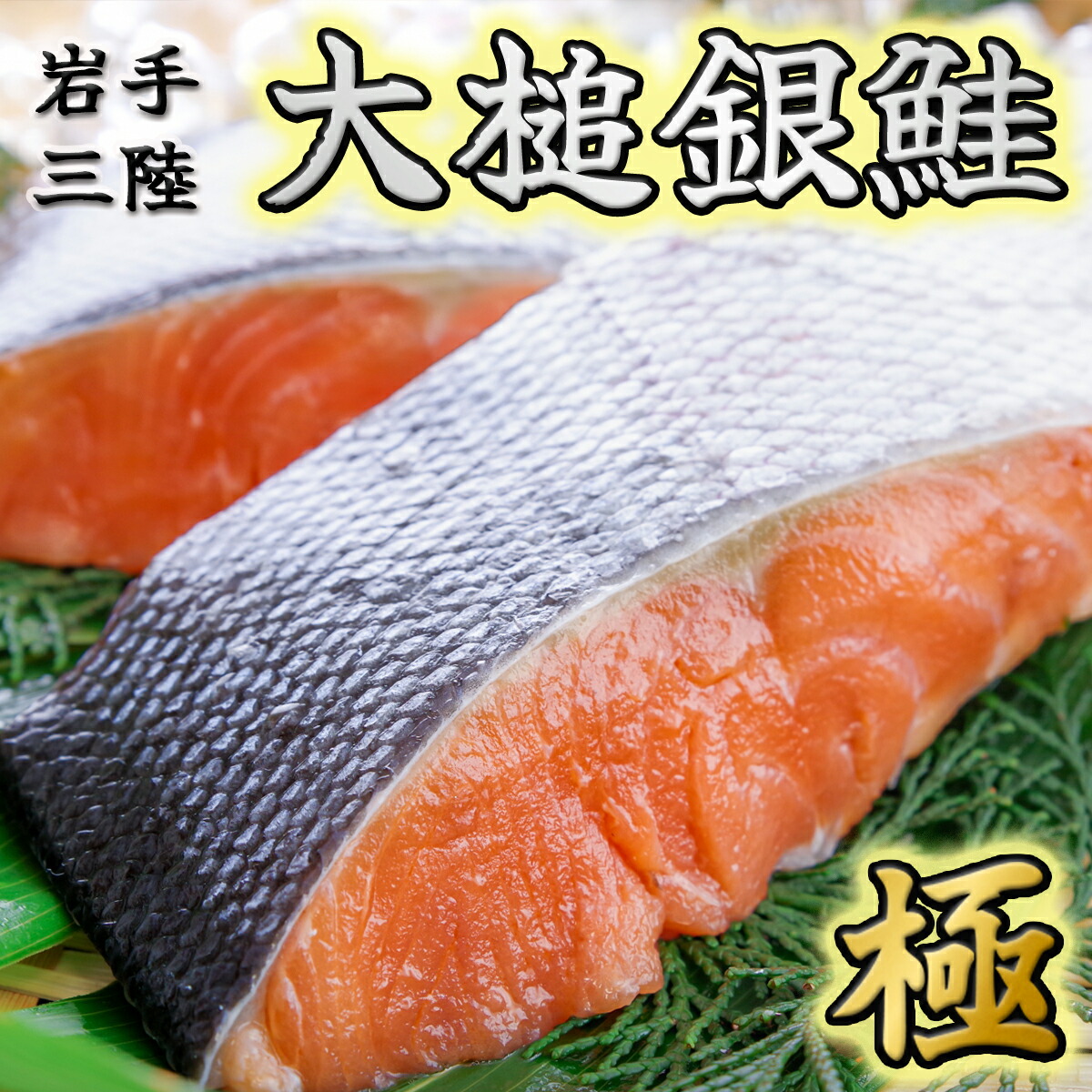 【ふるさと納税】 大槌サーモン ( ひと塩 ) 切り身 8切 ( 1切れ 真空包装約 80g～100g )