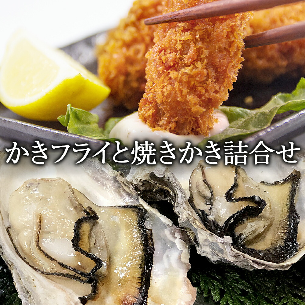 ふるさと納税 かきフライと焼きかき詰合せ Sittingseat Com