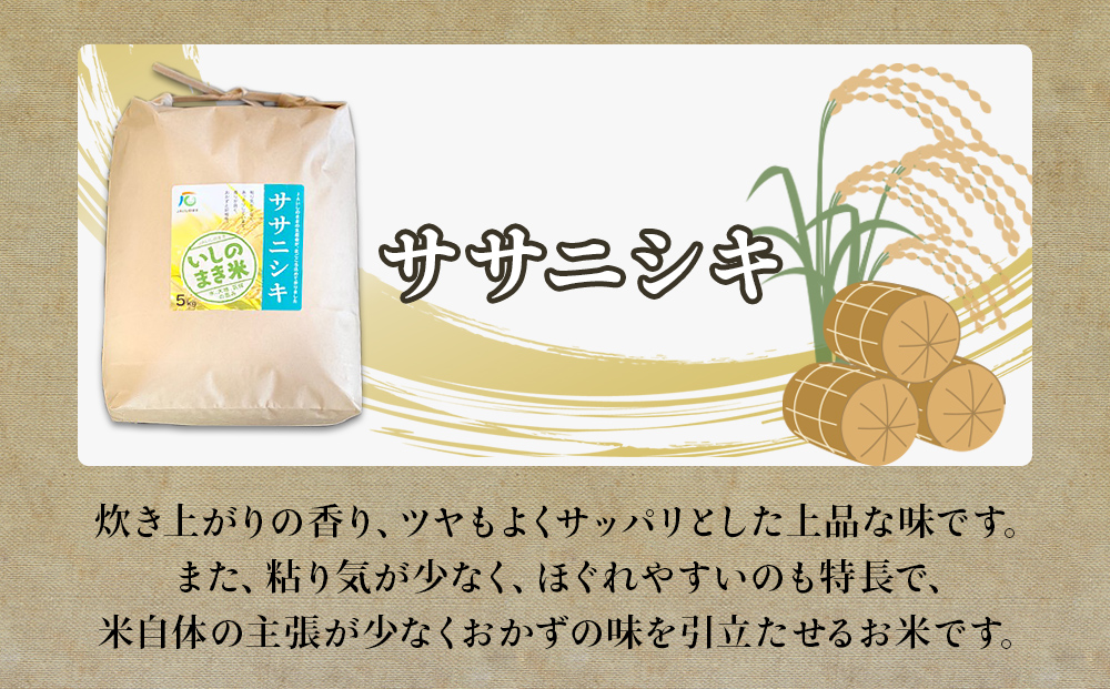 ふるさと納税 石巻市 令和4年産 ヨシ腐葉土米 精米4kg(2kg×2袋)つや姫