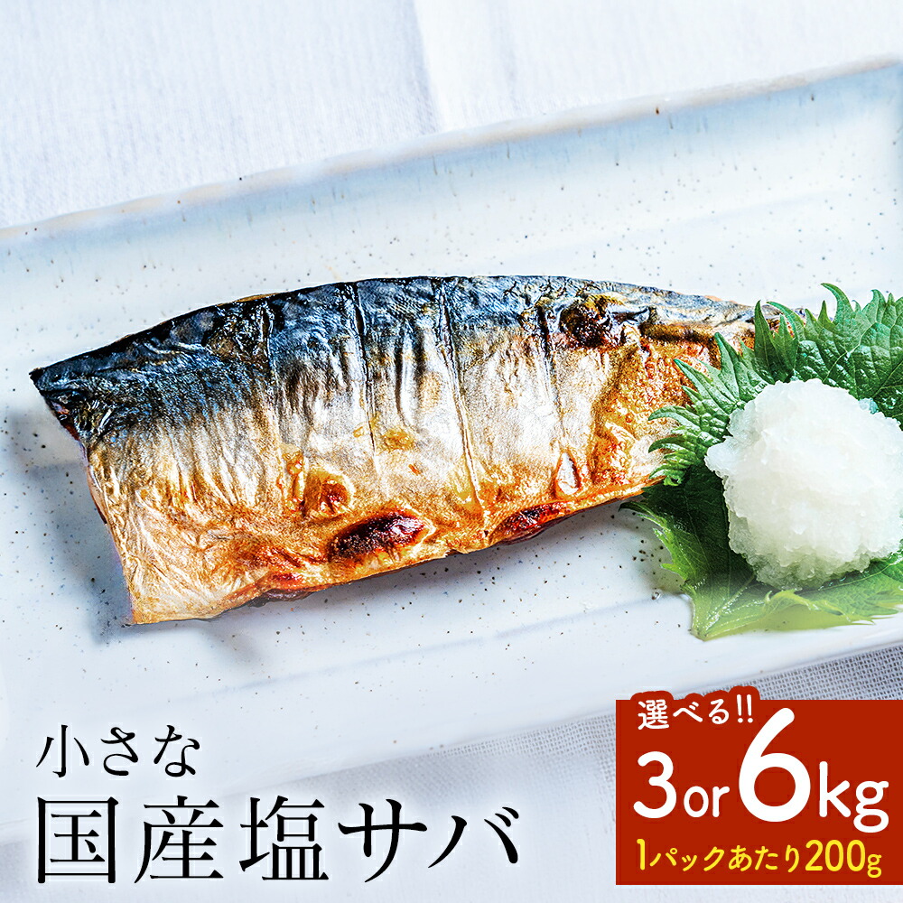国産塩さば