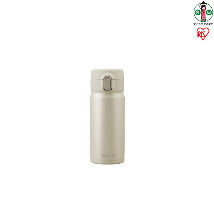 【ふるさと納税】水筒 350ml マグボトル ワンタッチ スクリュー SM-O350キッズ おしゃれ ステンレス マグ ワンタッチ ボトル ランチ お弁当 オフィス 会社 学校 保温 保冷 携帯 子供 スポーツドリンク アイリスオーヤマ | 新生活|宮城県角田市