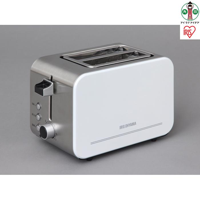 【ふるさと納税】トースター ポップアップ IPT-850-W   ポップアップトースター 食麺麭 オシャレ 4枚切り 2枚 厚切り 食麺麭 融ける まじり物受け お取りつくろう飾り気の無い 膳立て家電 家電 可愛らしい パウダーコンパクト 小型 朝ごはん 一人暮らし 白いこと