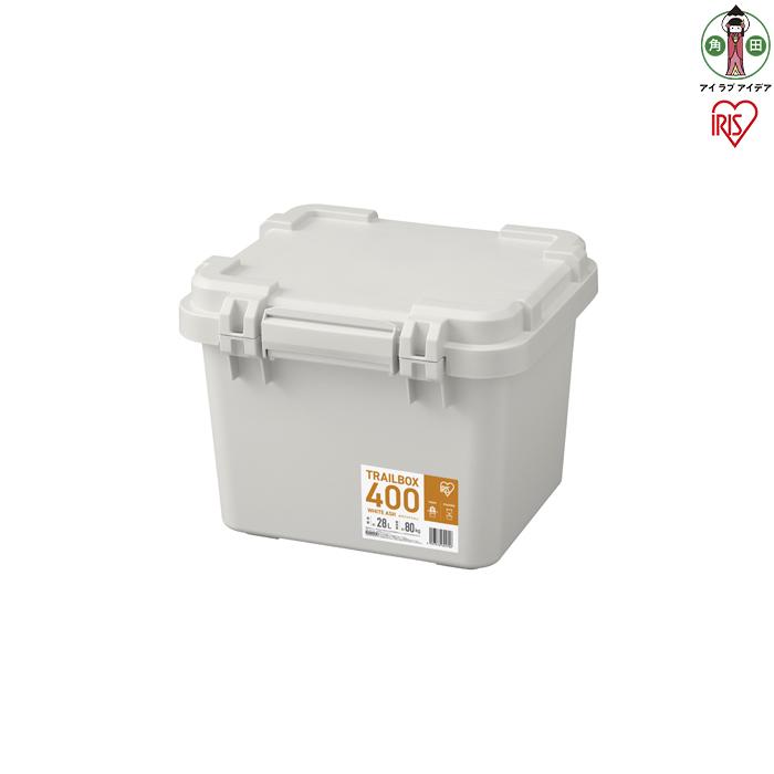【ふるさと納税】TRAILBOX 400 28L 容れものボックス席 蓋付き添い人 納めるボックス席 納める容れもの ストッカー バックル付き添い人 アウトドア 難民キャンプ 余暇 車載 車用 ボックス席 物の具入れ 備え付け 蔵入り 露天 防災 TRB-400 ホワイトアッシュ