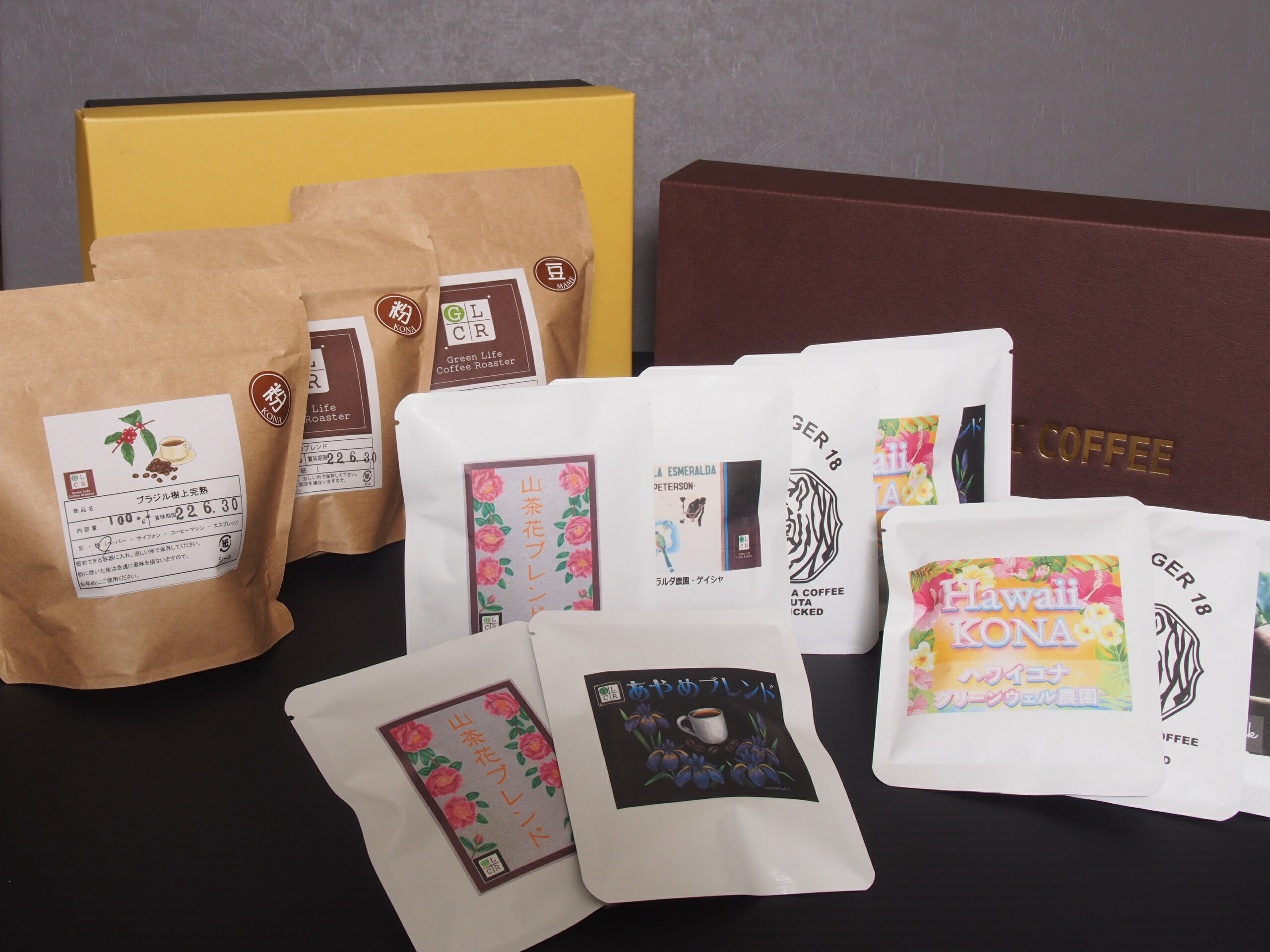 【ふるさと納税】あやめ(多賀城市花)セットB(ドリップコーヒーパック10袋セット&ブレンドコーヒー(珈琲粉)3袋セット) 【04209-0102】|宮城県多賀城市