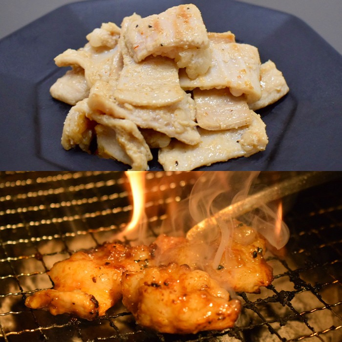 【ふるさと納税】今夜は牛シマ腸祭り 塩味 辛味噌味 食べ比べ 800g (各約200g×2パック) 約5～6人前 シマ腸 シマチョウ 牛肉 肉 お肉 辛みそ 味付き ホルモン おつまみ 冷凍【株式会社佐利】tm412