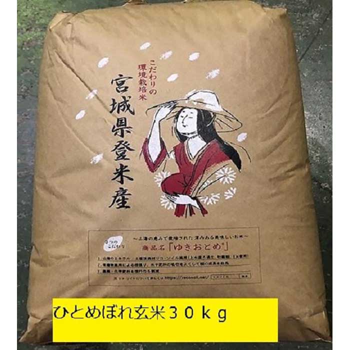 新品同様 特別栽培ひとめぼれ一等米玄米３０ｋｇ fucoa.cl