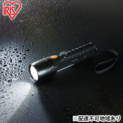 【ふるさと納税】防災 懐中電灯 LEDライト ハンドライト LEDハンディライト LKD-350L グレー アイリスオーヤマ 避難セット 防災セット 避難用品 災害 地震 対策 アウトドア 防水 安心 防災用品 地震対策 防災対策 レジャー