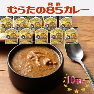 【ふるさと納税】むらた85(発酵)カレーセット(200g&times;10個)【1422795】｜宮城県村田町