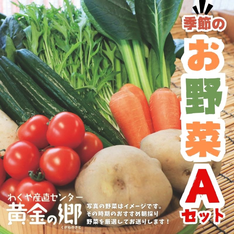 【ふるさと納税】黄金の郷 季節のお野菜 お楽しみAセット / 野菜 やさい セット 詰め合わせ 旬 新鮮 産地直送 朝採れ ※配送不可地域あり