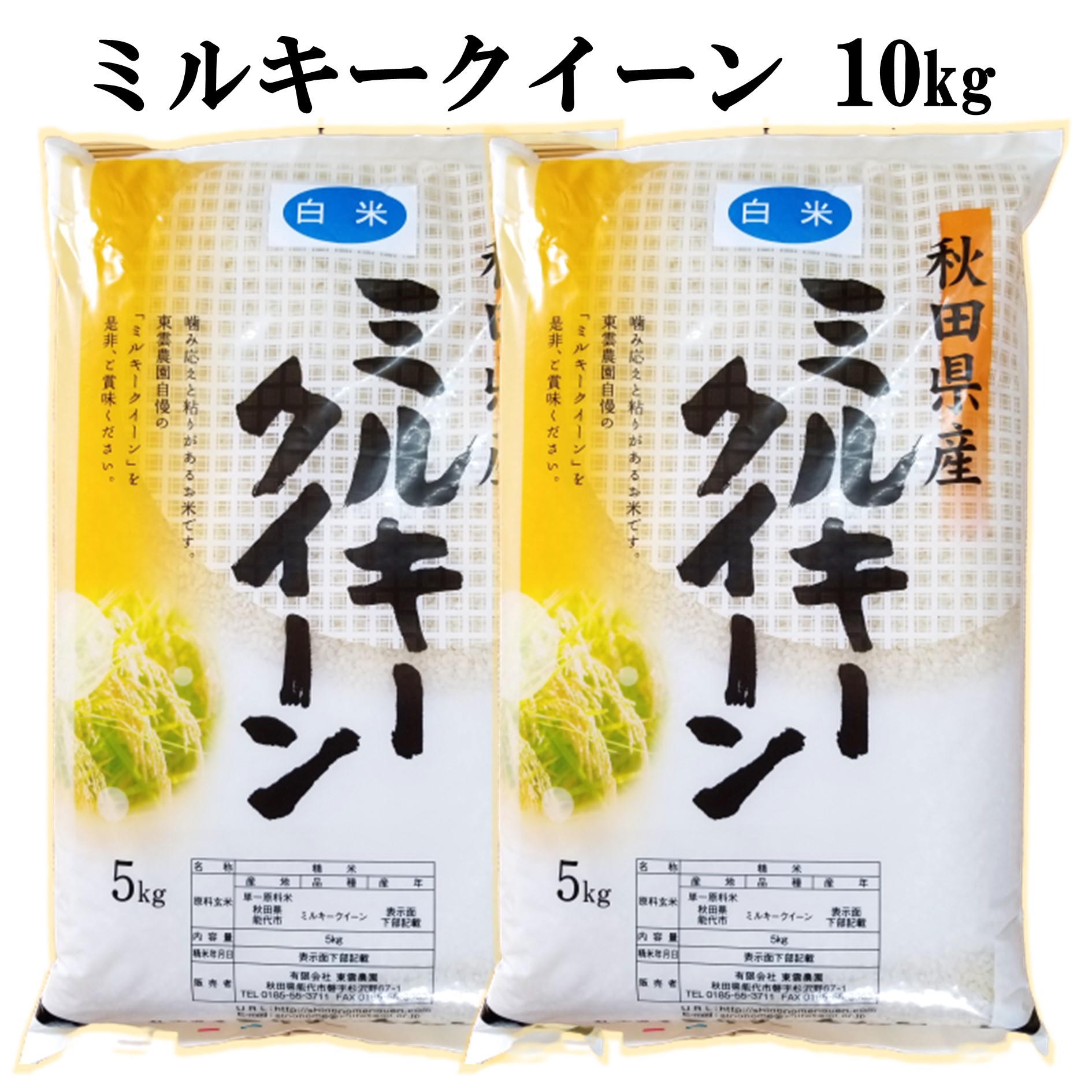 正規激安 楽天市場 ふるさと納税 ミルキークイーン 10kg 白米 秋田県 能代市産 秋田県能代市 日本全国送料無料 Jurnalselulosa Org