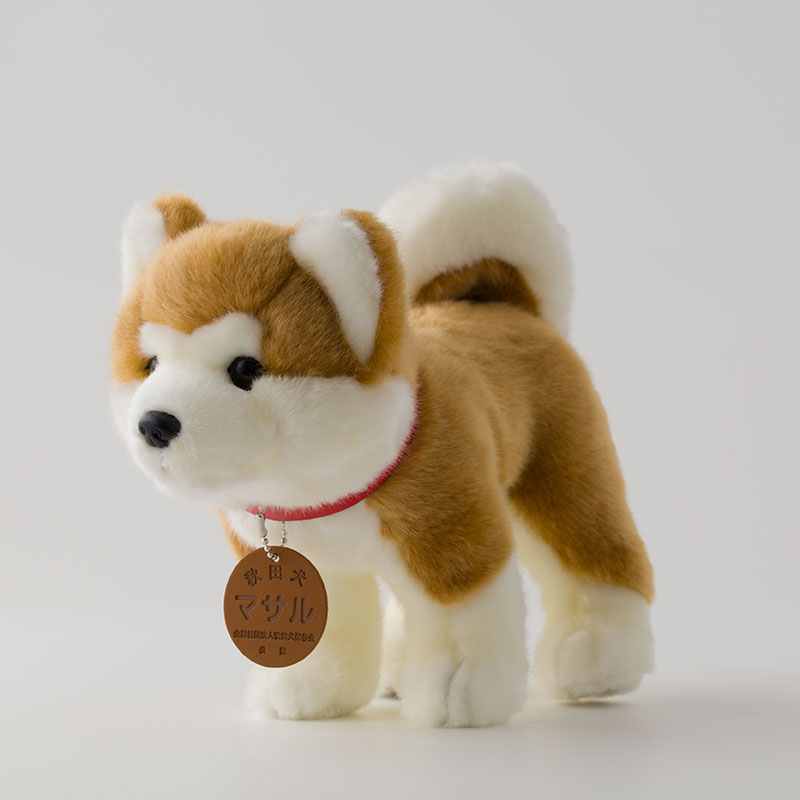 秋田犬マサル　ぬいぐるみ　特大 秋田犬マサル(特大) | ハチふる SHIBUYA meets AKITA
