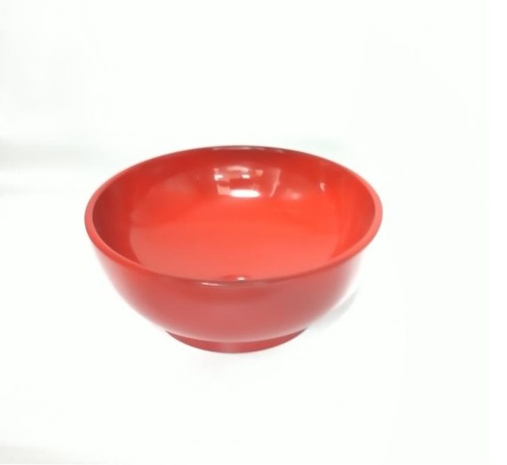 【ふるさと納税】川連漆器 麺鉢 朱【井上漆器店】[C9-5902]