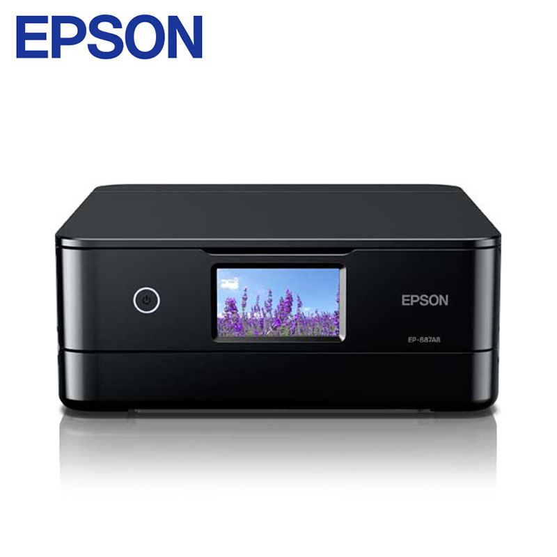 【ふるさと納税】EPSON Colorio インクジェット印刷人 EP-887AB 黒いこと インクジェット練りあわせる機 インクジェット エプソン ふるさと納税 印刷人 写し物機 刷り上げる 一般受け 度合い 【株式会社たなか】[F14112]