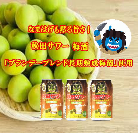 【ふるさと納税】ご当地サワー！秋田サワー「梅酒」12本入り ふるさと納税 秋田県 秋田サワー 梅酒 梅 酒【小川忠太郎商店】[B5210]