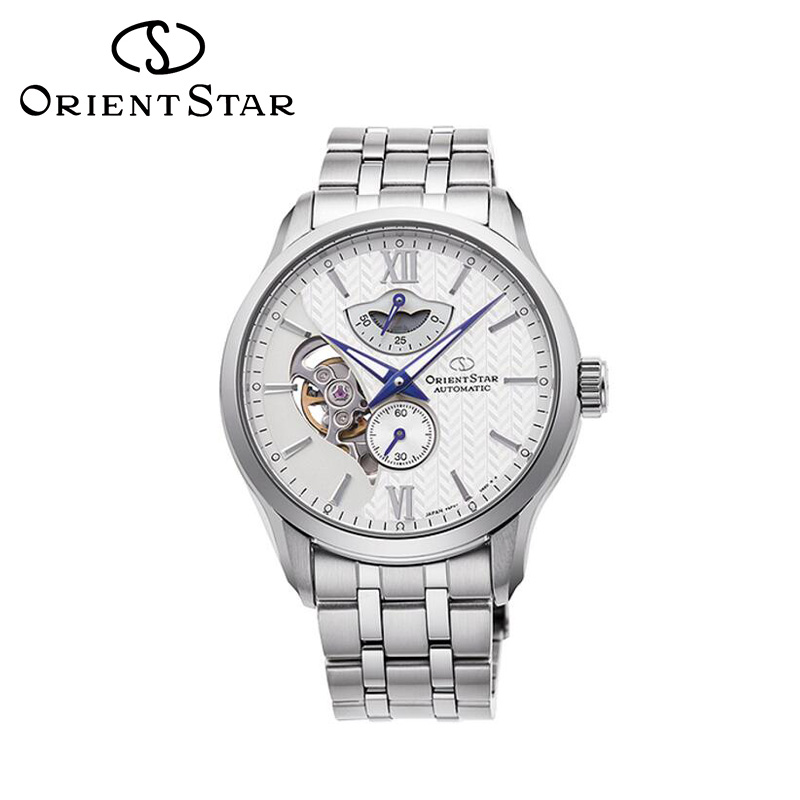 【ふるさと納税】ORIENTSTAR レイヤードスケルトン (RK-AV0B01S) オリエントスター 日本製 スケルトン 機械式 自動巻 手巻き 時計 10気圧 防水 ふるさと納税 腕時計 メンズ 高額 人気 ランキング 【recompense】[F12804]