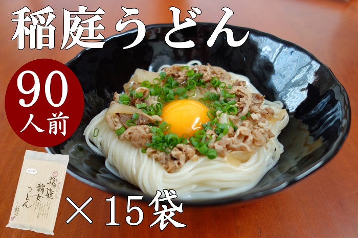 B0202 稲庭うどん6人前×5袋 秋田県 稲庭うどん うどん