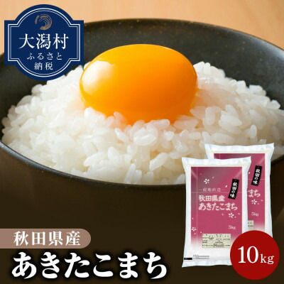 【ふるさと納税】秋田県産あきたこまち10kg【令和7年産】【配送不可地域：離島・沖縄県】【1381404】｜秋田県大潟村 20,590円